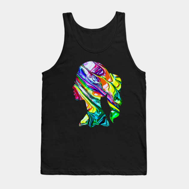 Colored Silhouetted